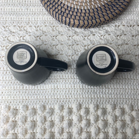 Gourmet BASICS MIKASA Ceramic Cup Mug Set “Mocha” Coffee Tea - Picture 4 of 6